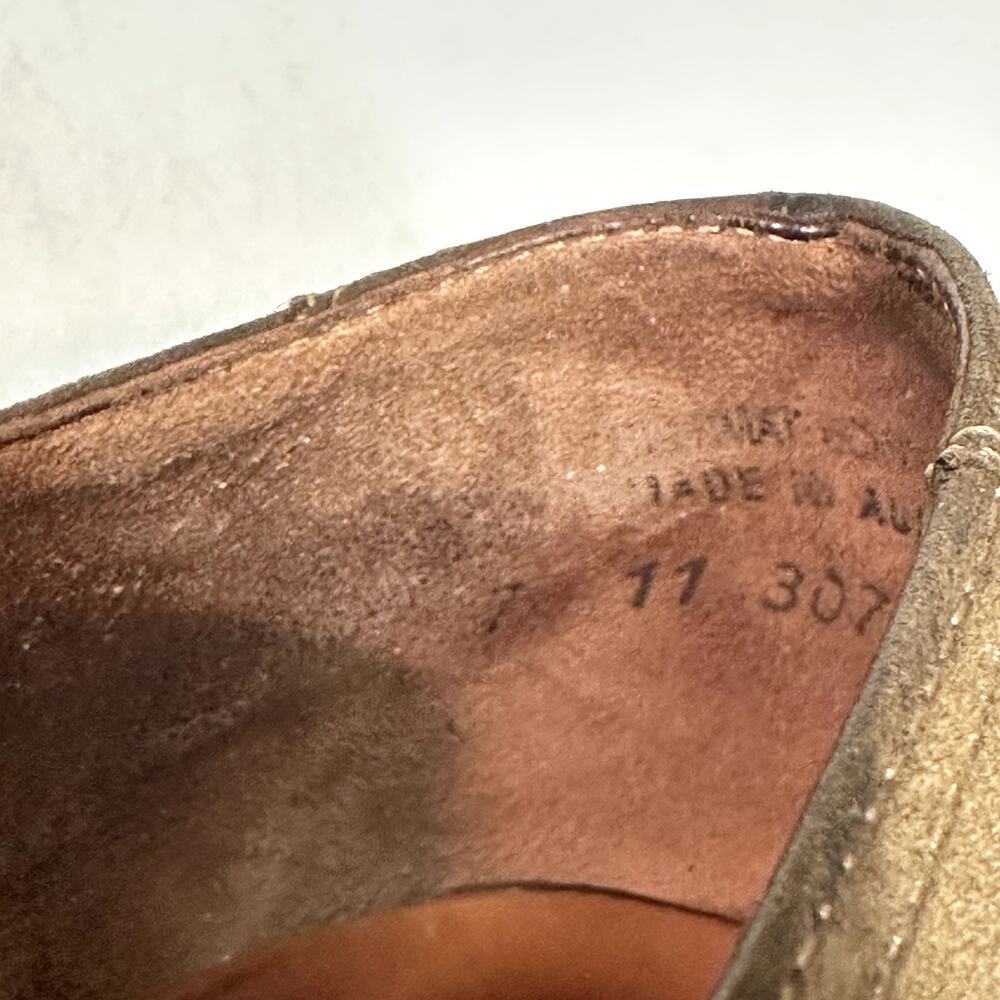 VERY GOOD Paul Green Munchen Snuff Suede Penny Loafer Made in Austria UK 7 US 8 - Picture 8 of 10